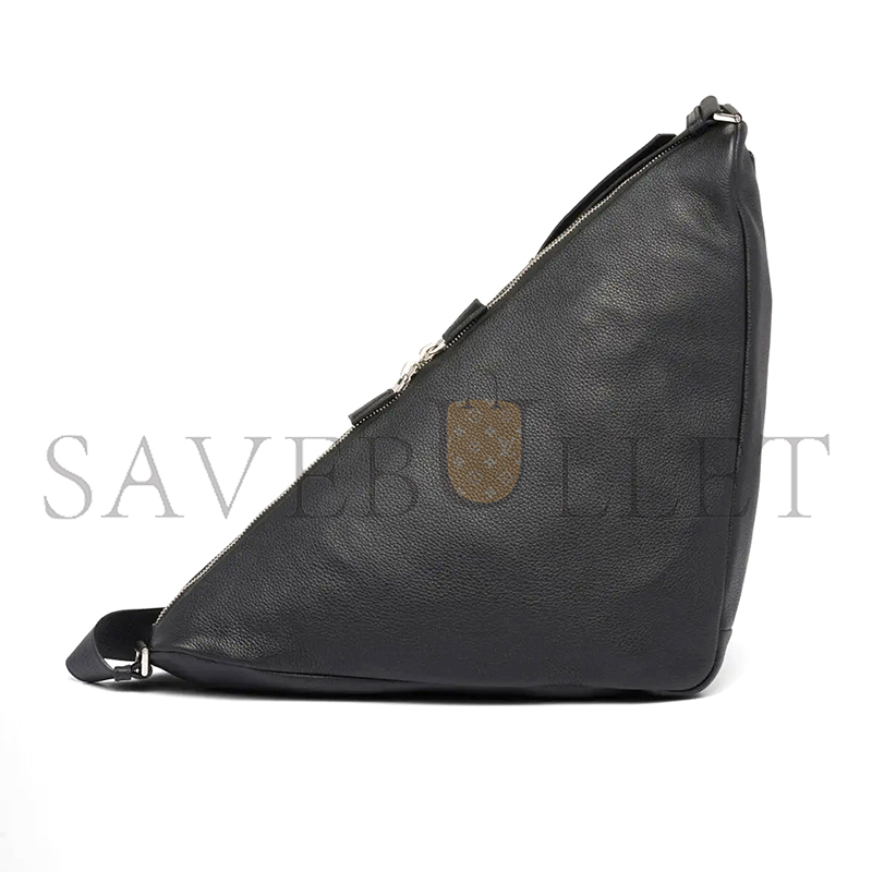 PRADA LARGE LEATHER TRIANGLE BAG 2VY007 01 (58*27*22cm)